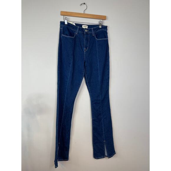 NWT L'Agence Beatrix High Rise Baby Bootcut Jeans in Arroyo Wash Size: 28 - Picture 2 of 9